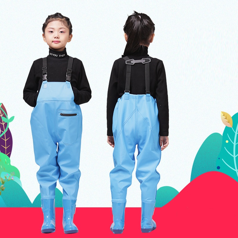 Fishing Pants Waterproof - Wader dada memancing dengan sepatu bot