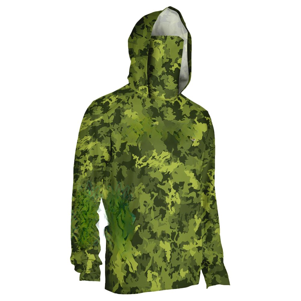 Fishing Mask Sun Protection - Pakaian Memancing Kamuflase Pria, Baju Memancing