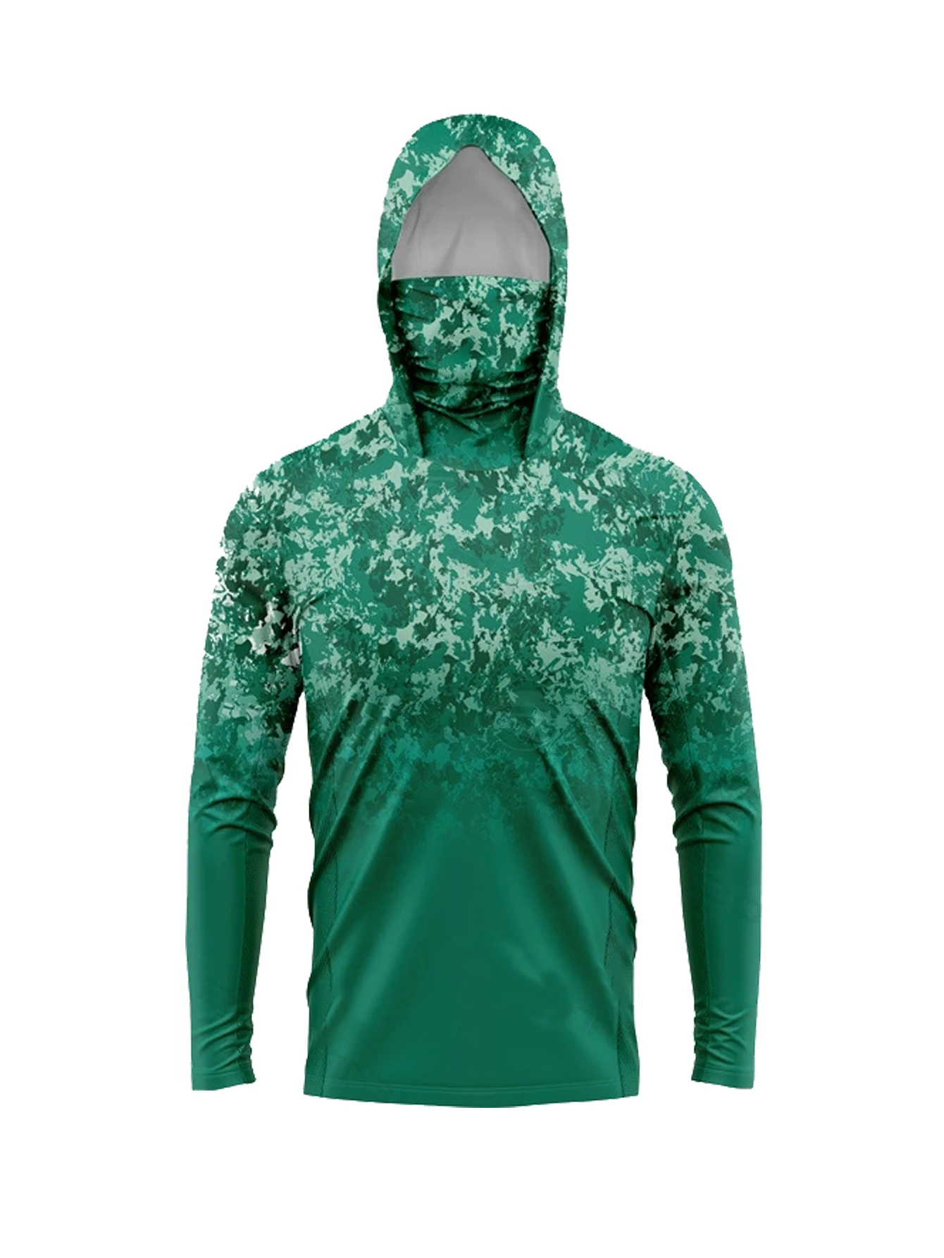 Fishing Mask Sun Protection - Hoodie Pria Anti-UV UPF50+ untuk Memancing